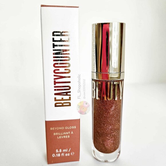 💋 *Beautycounter* Beyond Lip Gloss in "Amber Shimmer" - NEW! - Picture 2 of 7